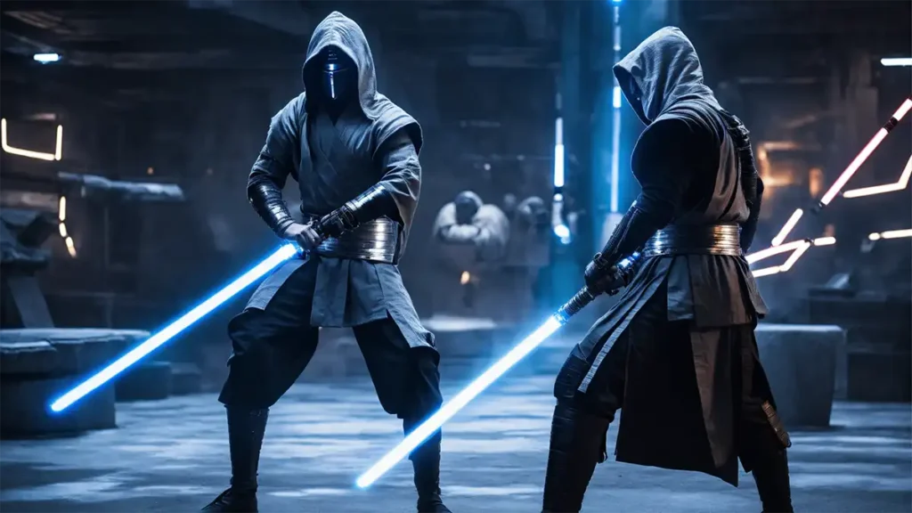 lightsaber virtual reality game