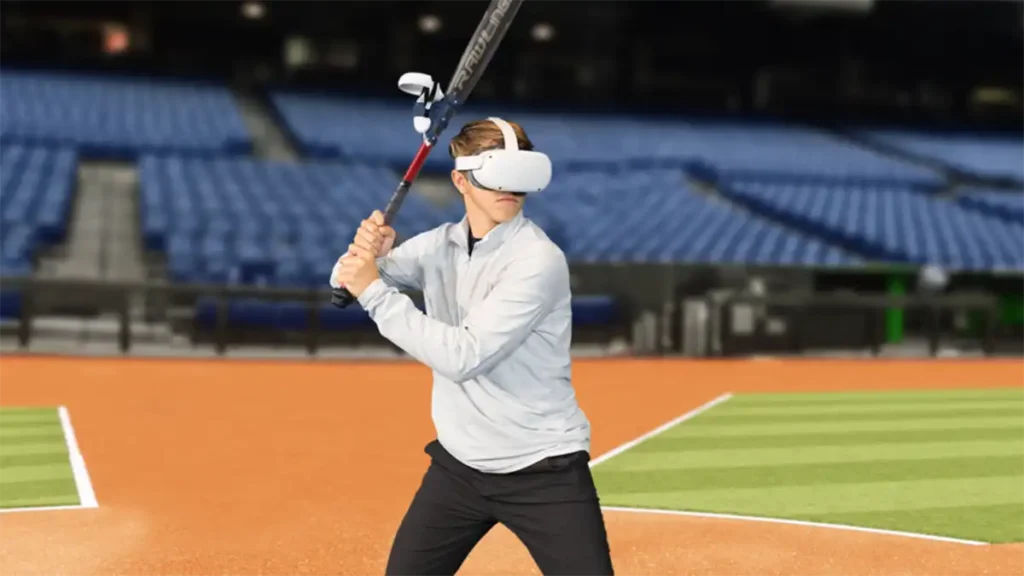 virtual reality baseball game