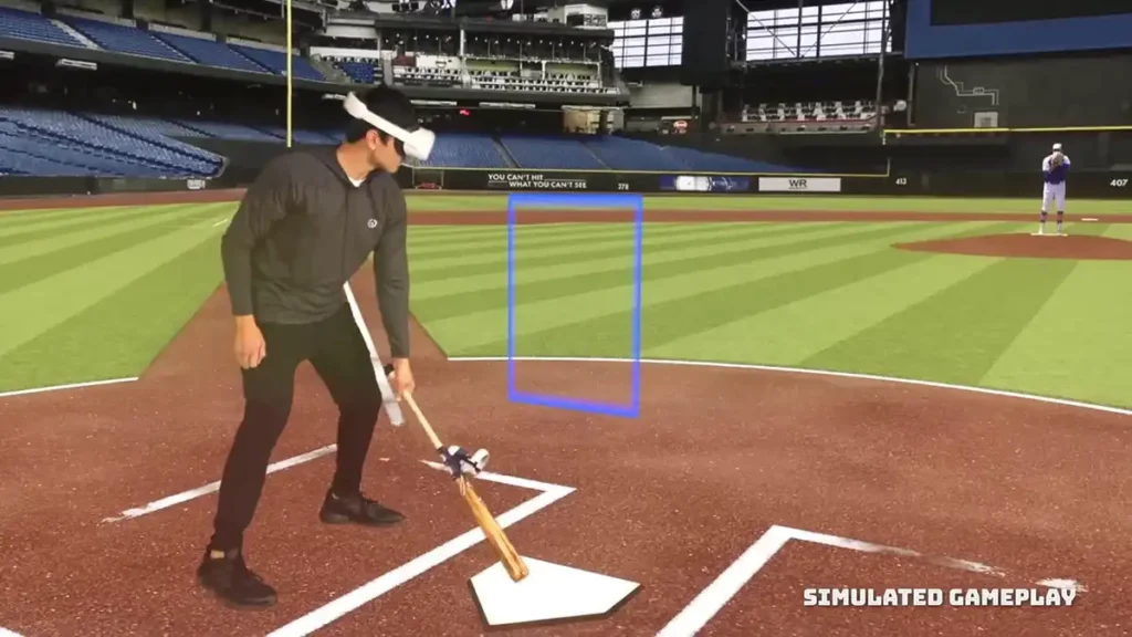 virtual reality baseball game
